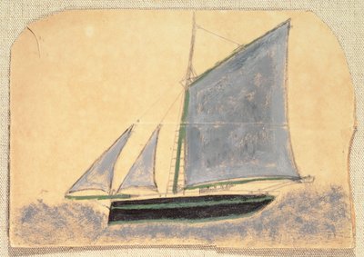 Yacht by Alfred Wallis